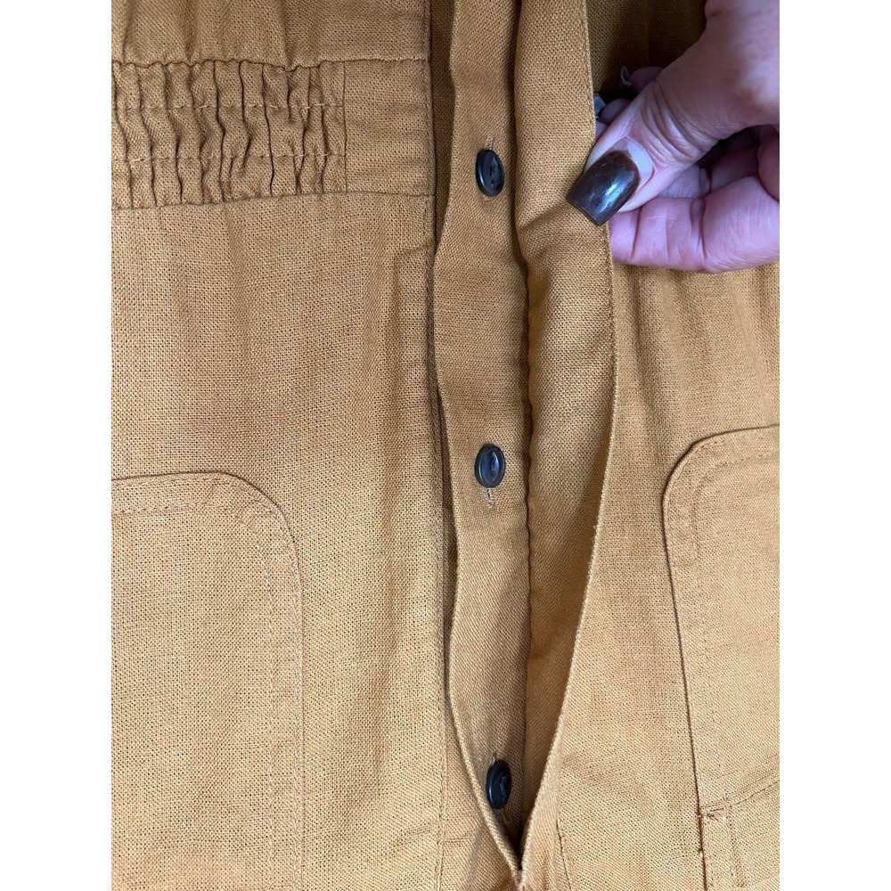 Universal Thread Rust Colored Romper Relaxed Fit … - image 3